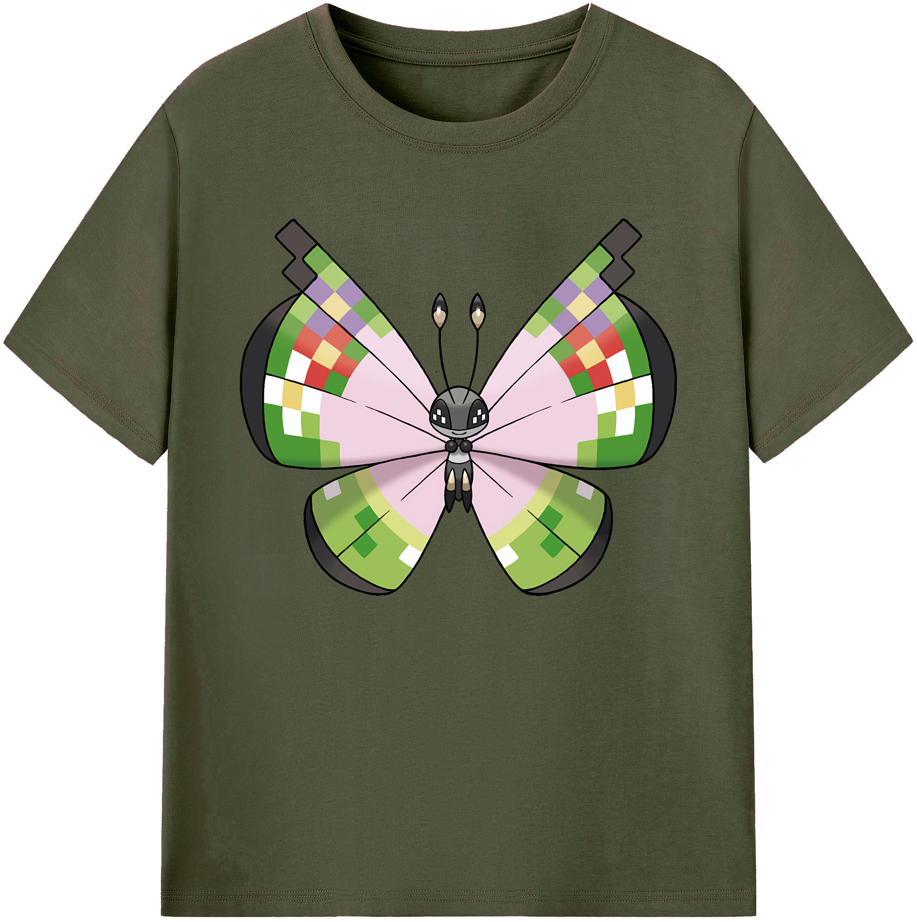 （画像用） ポケットモンスター Pokémon 綿100％ メンズ半袖Tシャツ｜肌触りやわらか＆通気性